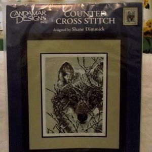 CANDAMAR DESIGNS Winter Wolf, #51038 Vintage